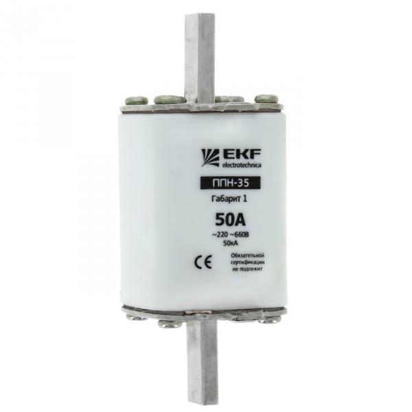 Плавкая вставка предохр. габ. 1  160А EKF ППН-35
