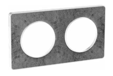 Schneider Electric ODACE Морской Камень Рамка 2-местная S52P804U